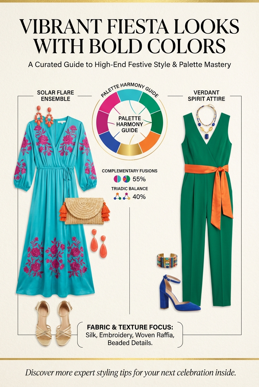 Vibrant Fiesta Looks With Bold Colors - photo 3