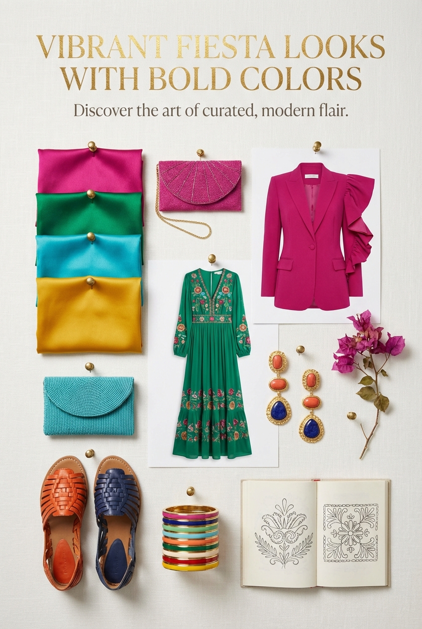 Vibrant Fiesta Looks With Bold Colors - photo 4
