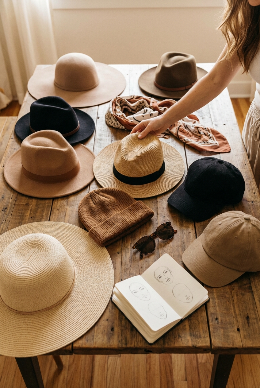 The Perfect Hat Styles For Every Face Shape