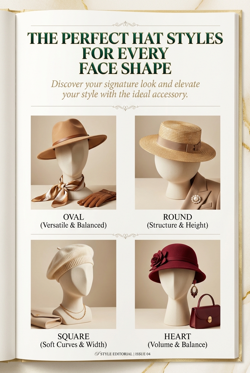 The Perfect Hat Styles For Every Face Shape - photo 3