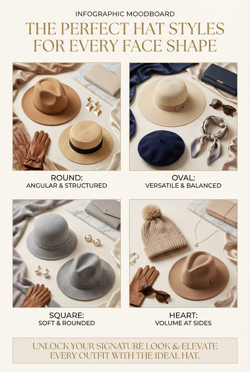 The Perfect Hat Styles For Every Face Shape - photo 4