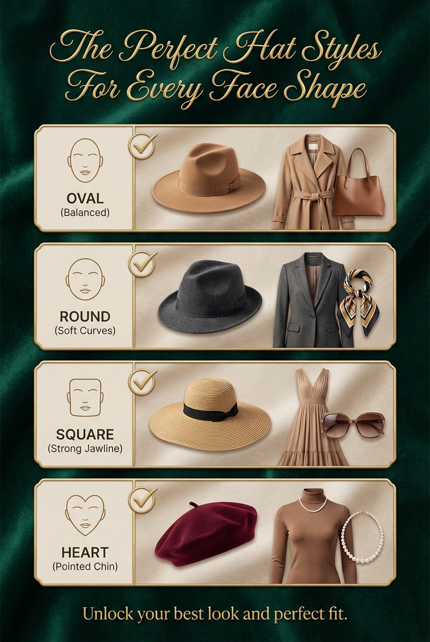 The Perfect Hat Styles For Every Face Shape - photo 5