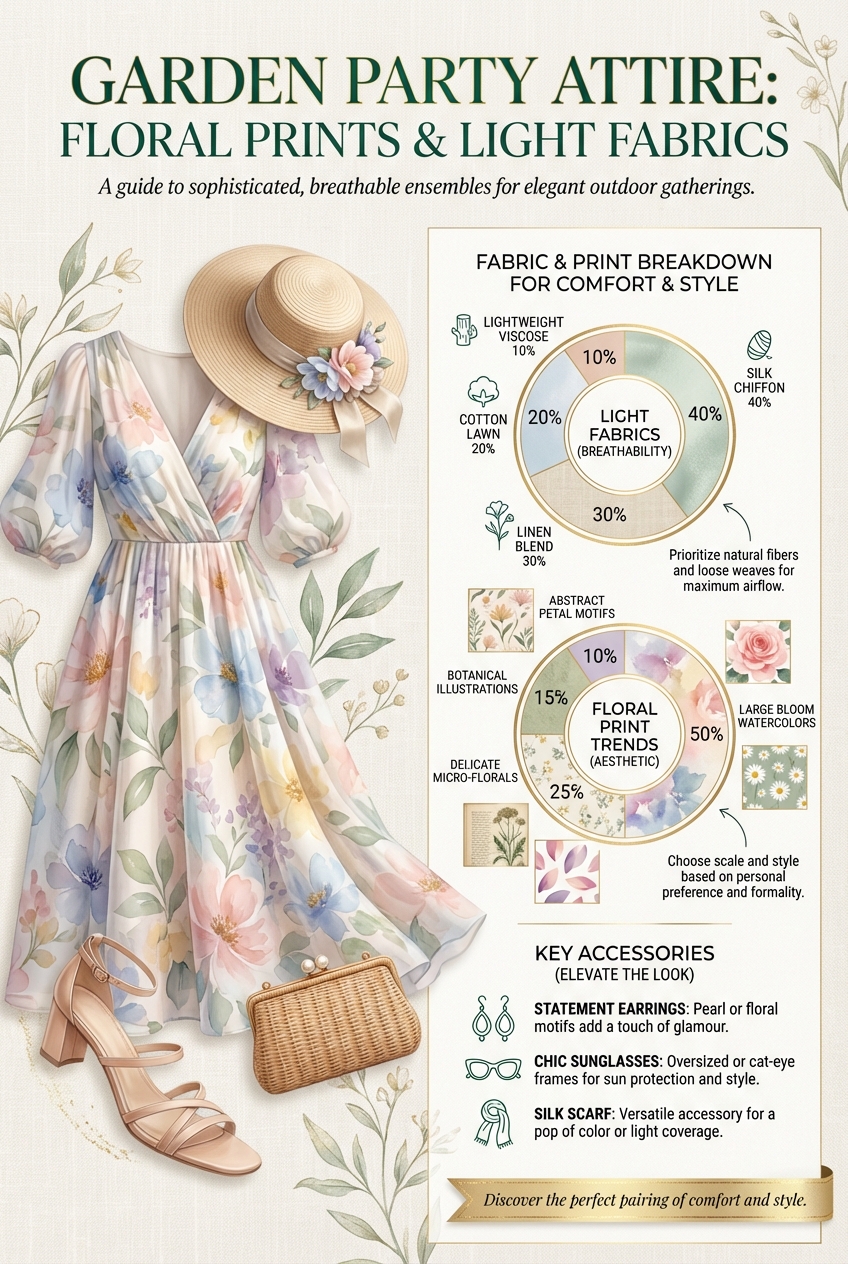 Garden Party Attire Floral Prints And Light Fabrics - photo 3