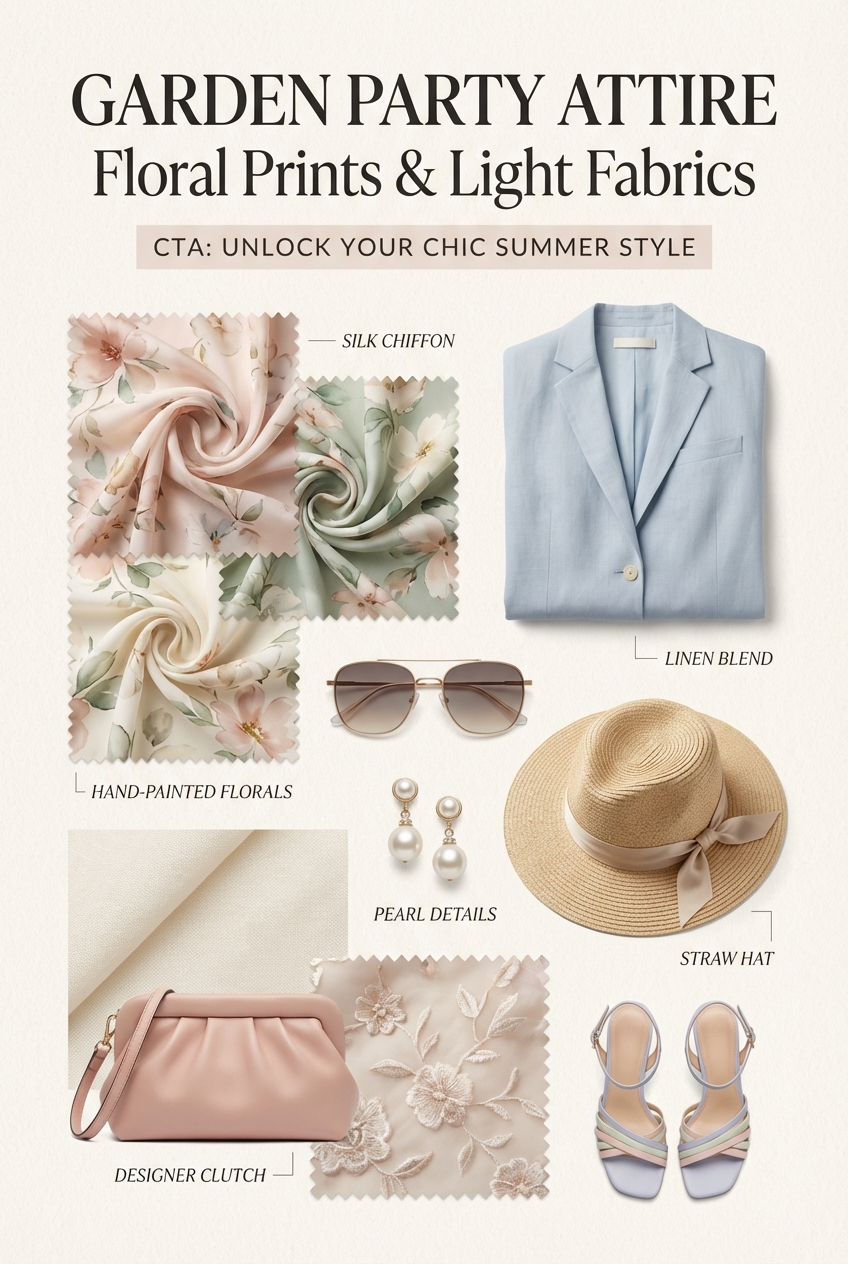 Garden Party Attire Floral Prints And Light Fabrics - photo 4