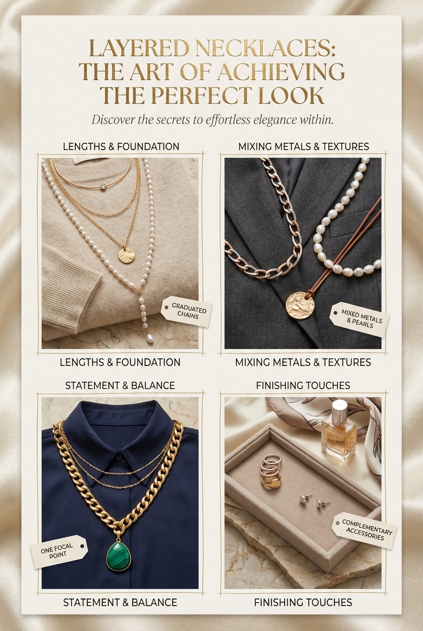 Layering Necklaces Tips For Achieving The Perfect Look - photo 4