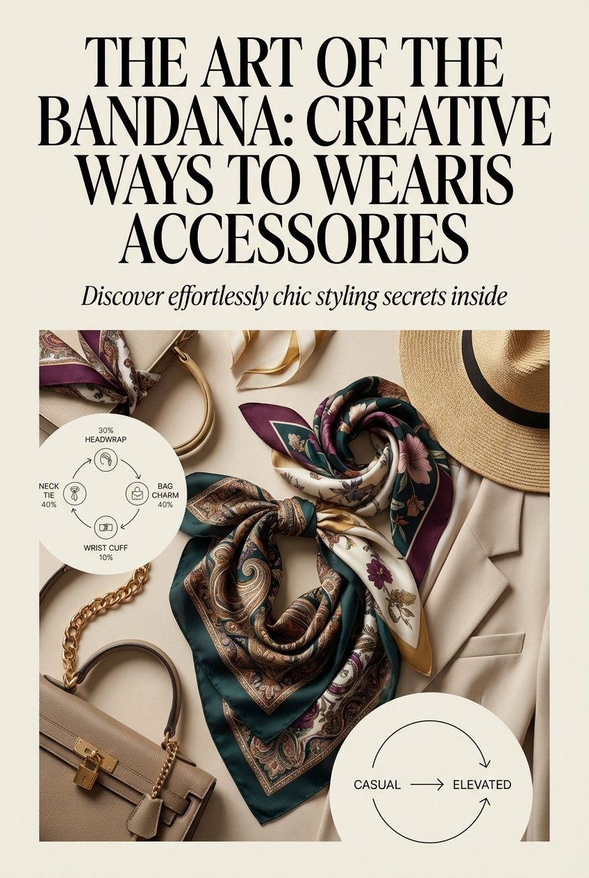 Creative Ways To Wear Bandanas As Accessories - photo 3