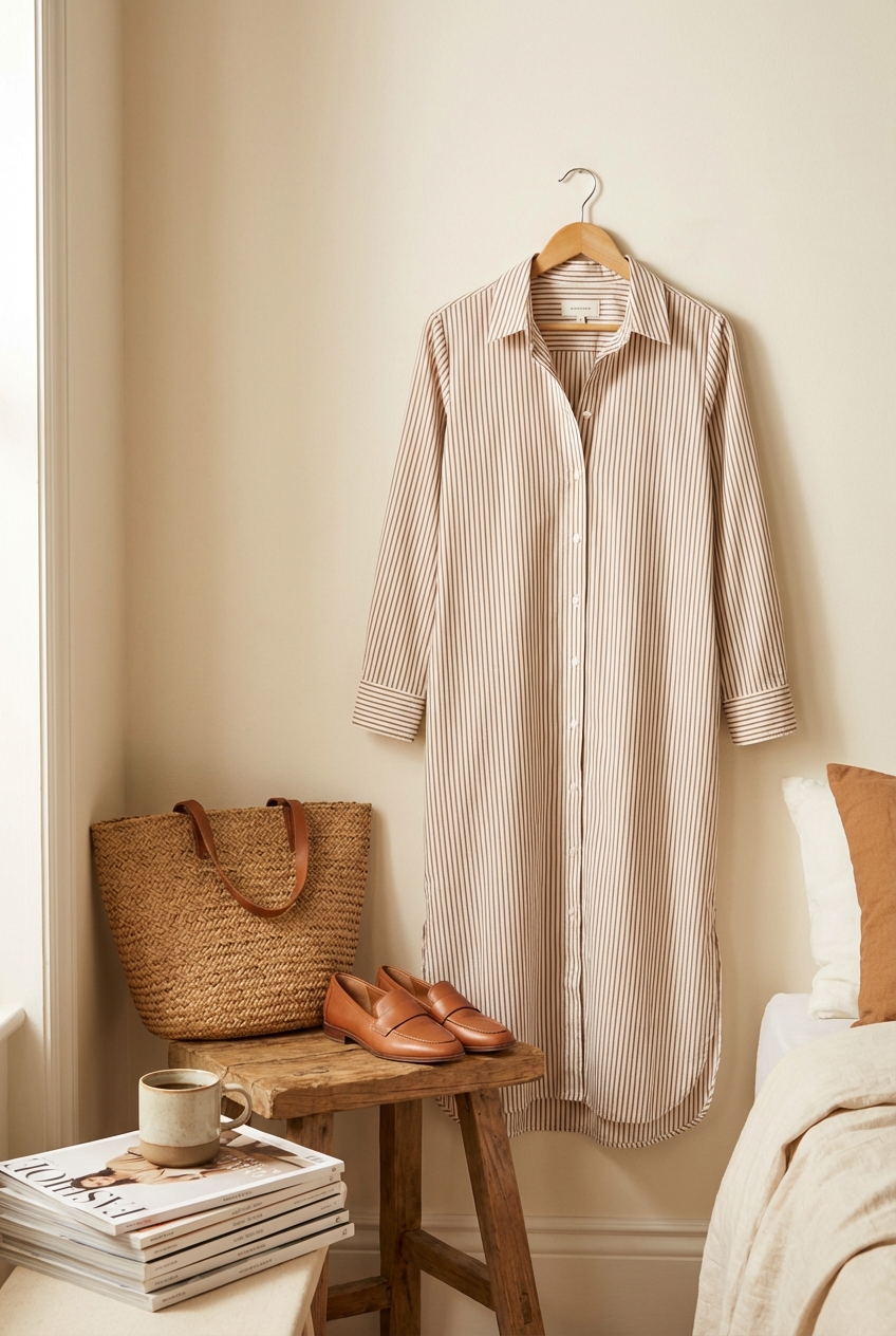 Collared Shirt Dresses For Polished Everyday Style