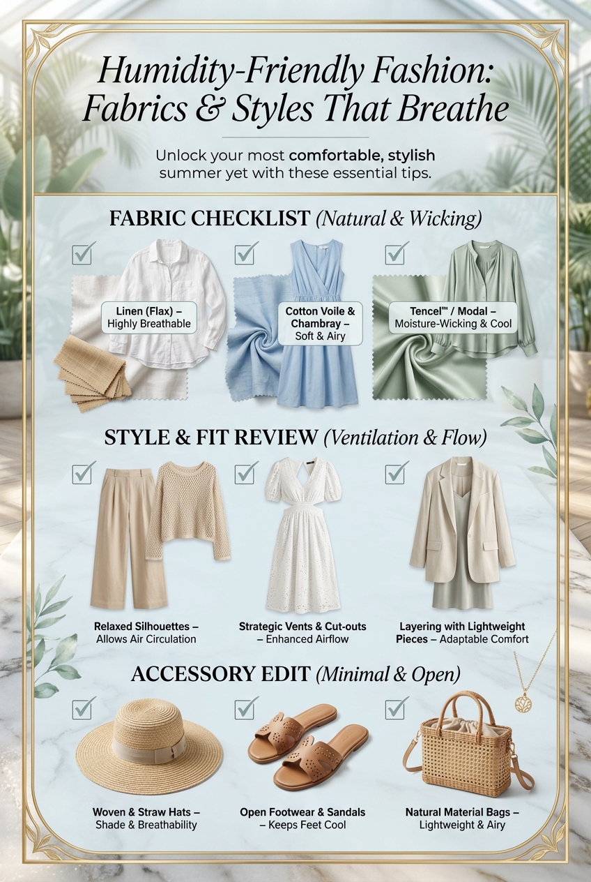 Humidity Friendly Fashion Fabrics And Styles That Breathe - photo 5