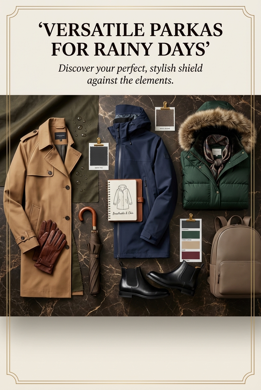 Versatile Parkas For Rainy Days - photo 4