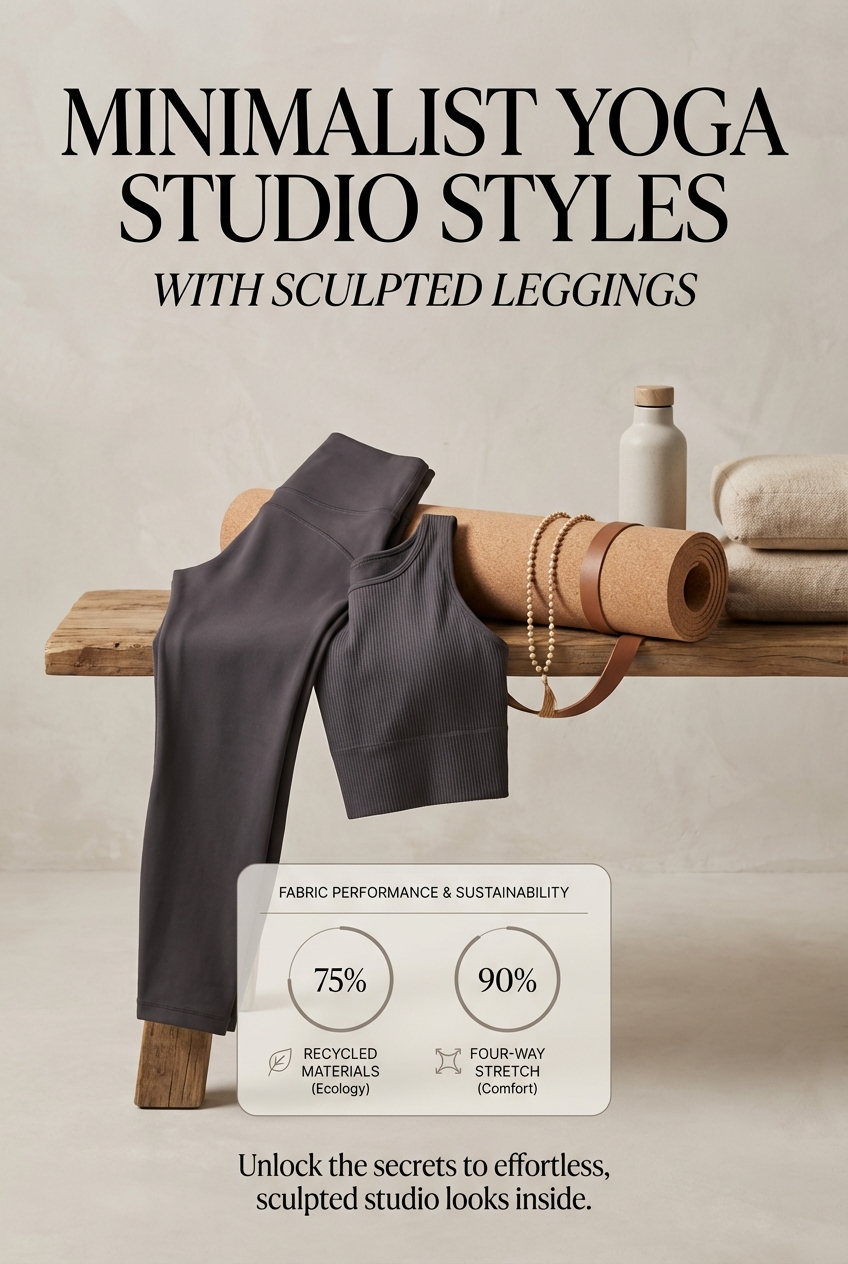 Minimalist Yoga Studio Styles With Sculpted Leggings - photo 3