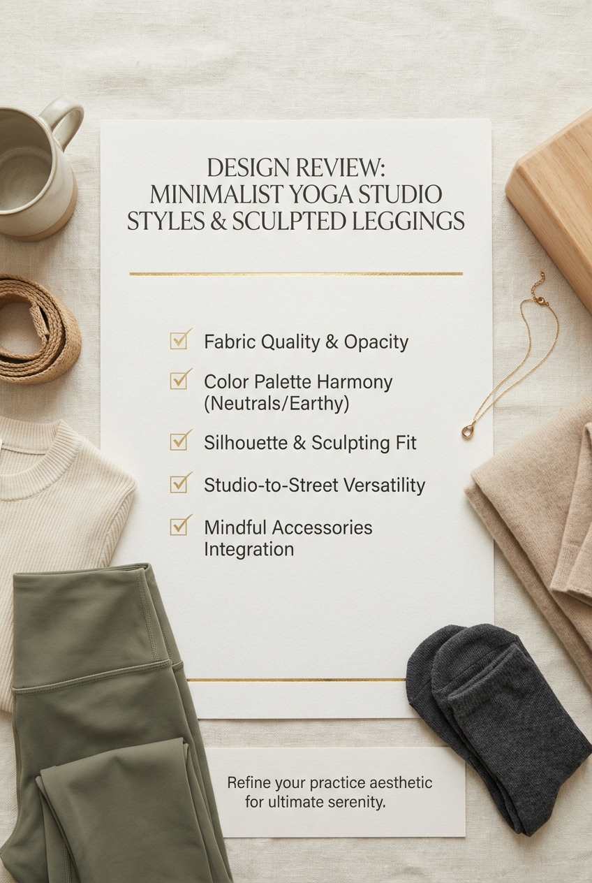 Minimalist Yoga Studio Styles With Sculpted Leggings - photo 5