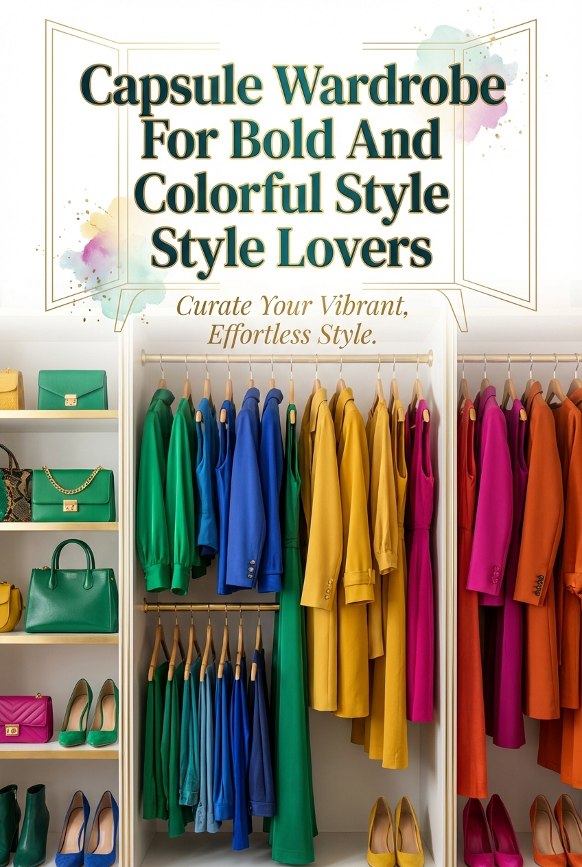 Capsule Wardrobe For Bold And Colorful Style Lovers - photo 2