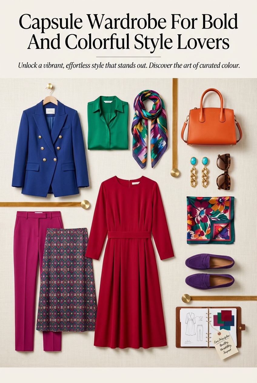 Capsule Wardrobe For Bold And Colorful Style Lovers - photo 4