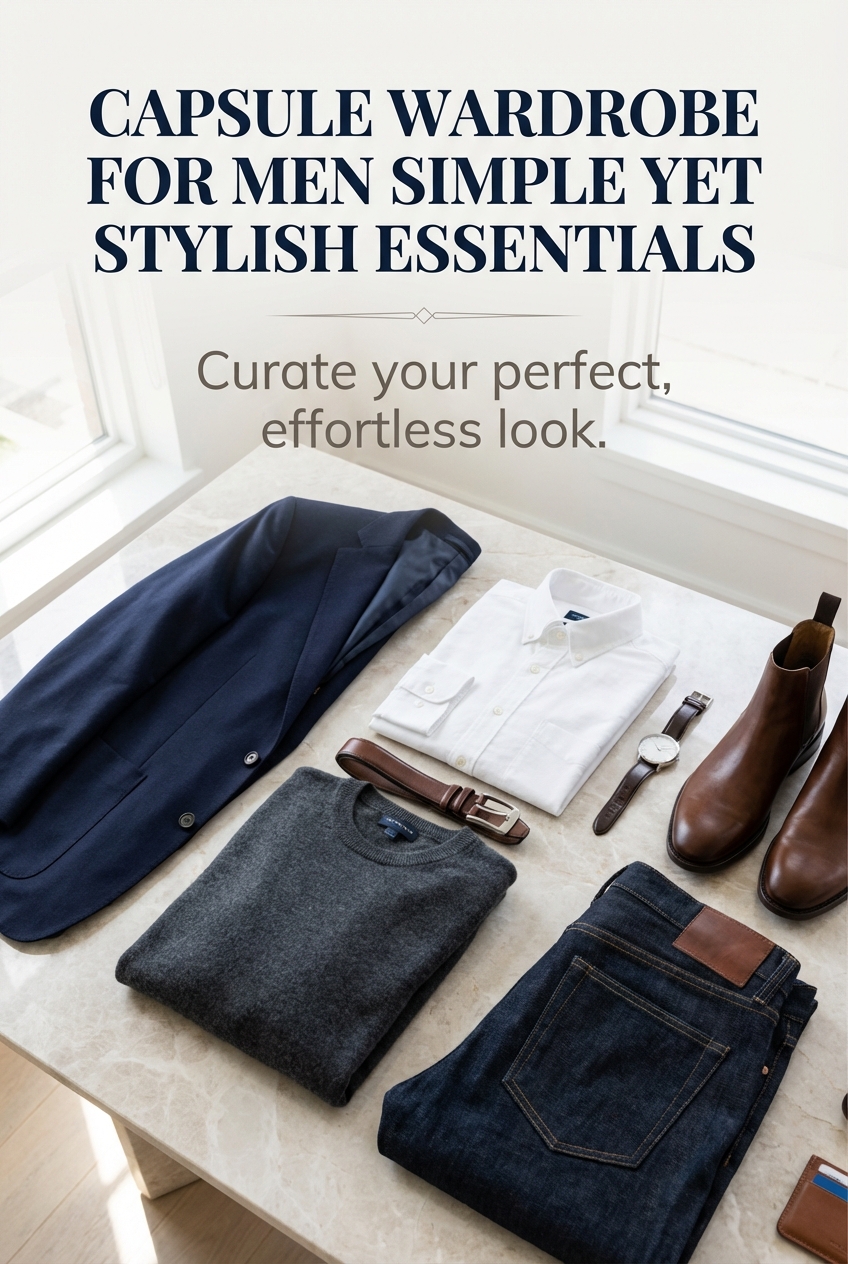 Capsule Wardrobe For Men Simple Yet Stylish Essentials - photo 2