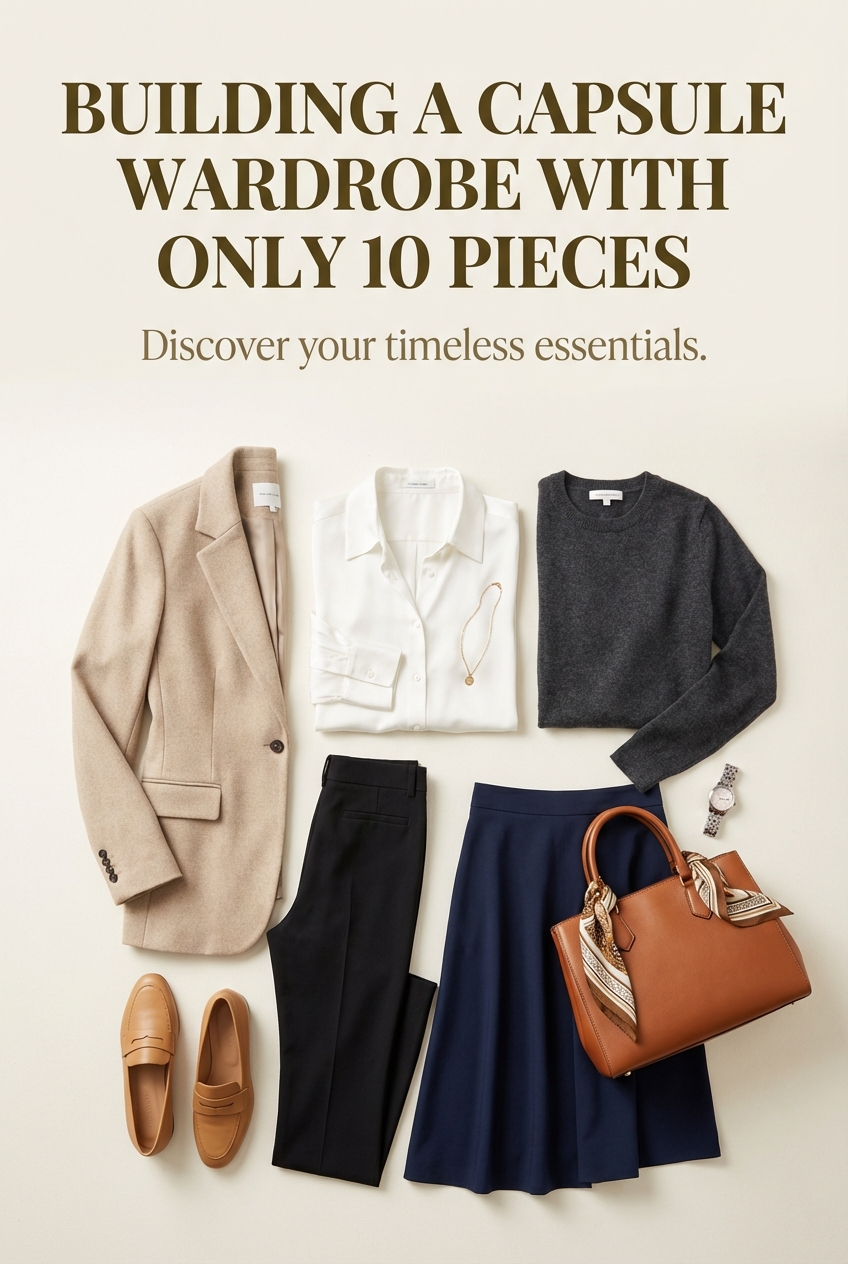 Building A Capsule Wardrobe With Only 10 Pieces - photo 2