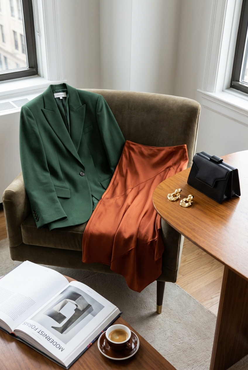 Sophisticated Gallery Opening Looks With Modern Silhouettes Dressing For Art And Elegance