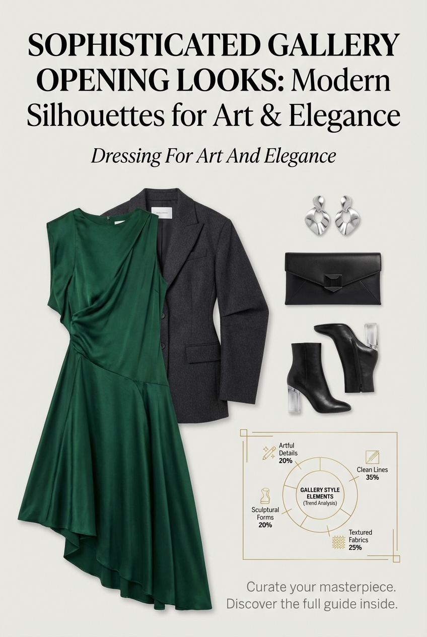 Sophisticated Gallery Opening Looks With Modern Silhouettes Dressing For Art And Elegance - photo 3
