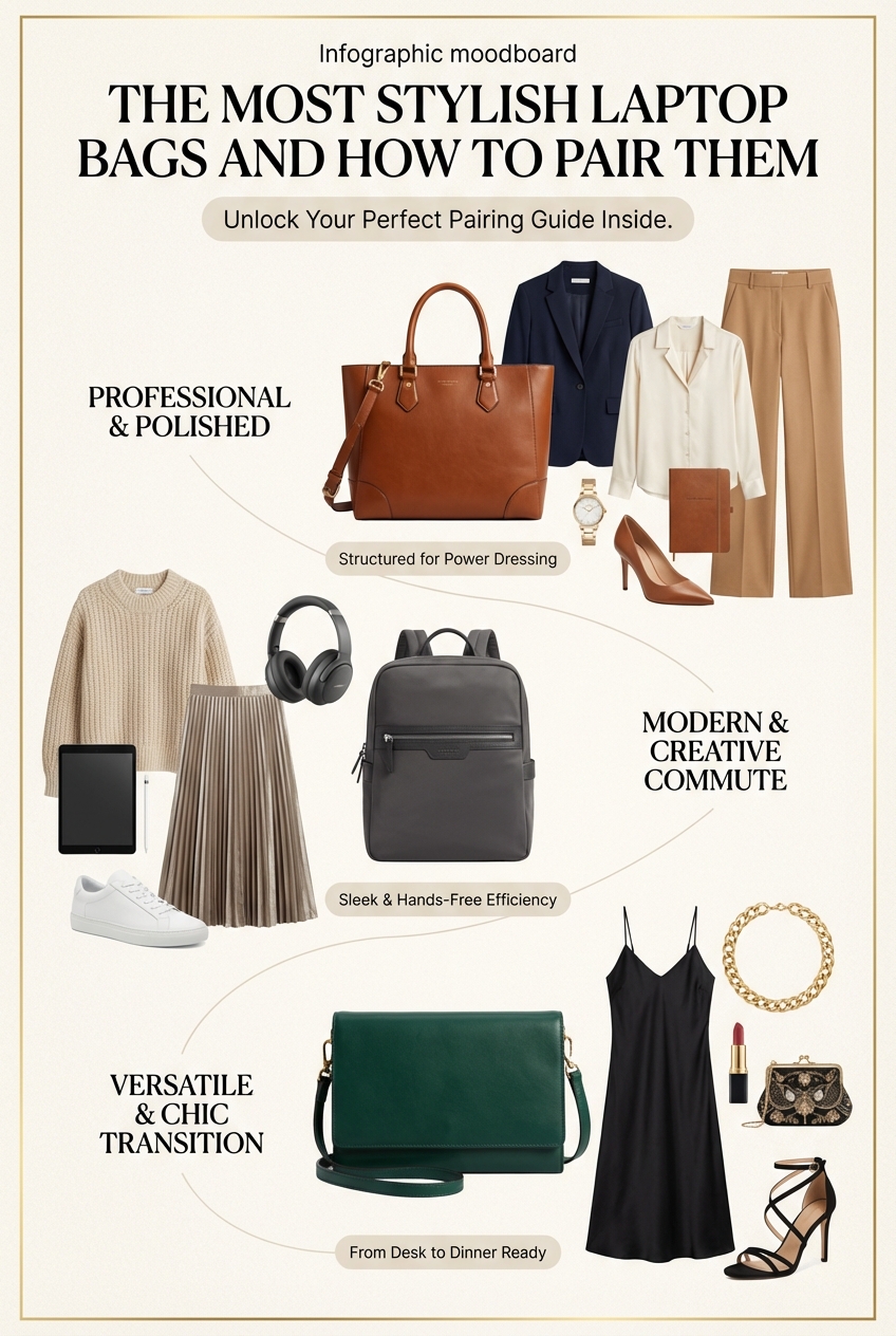 The Most Stylish Laptop Bags And How To Pair Them - photo 4