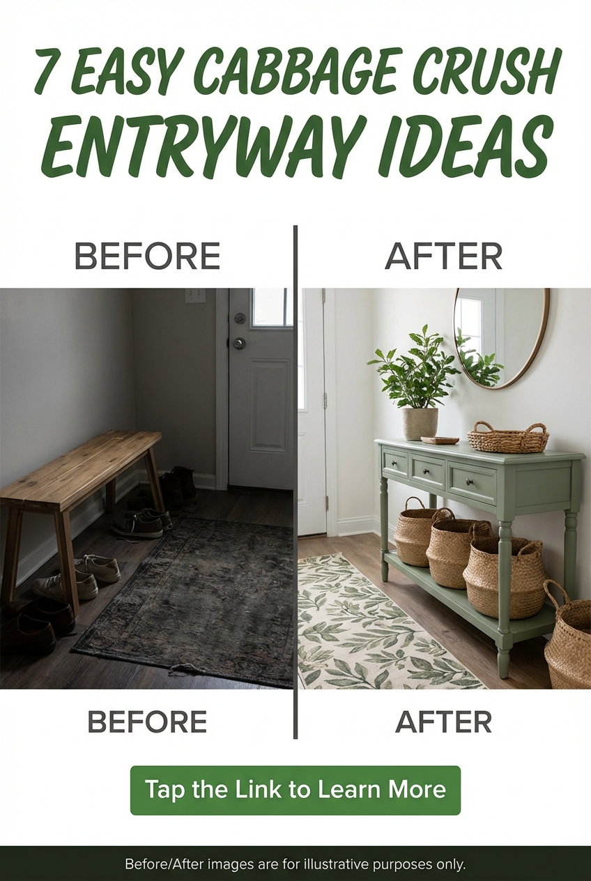 7 Easy Cabbage Crush Entryway Ideas Ideas - photo 5