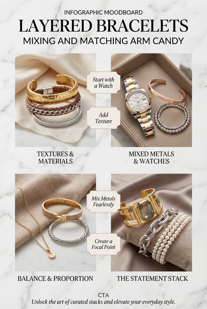 Layered Bracelets Mixing And Matching Arm Candy - photo 4