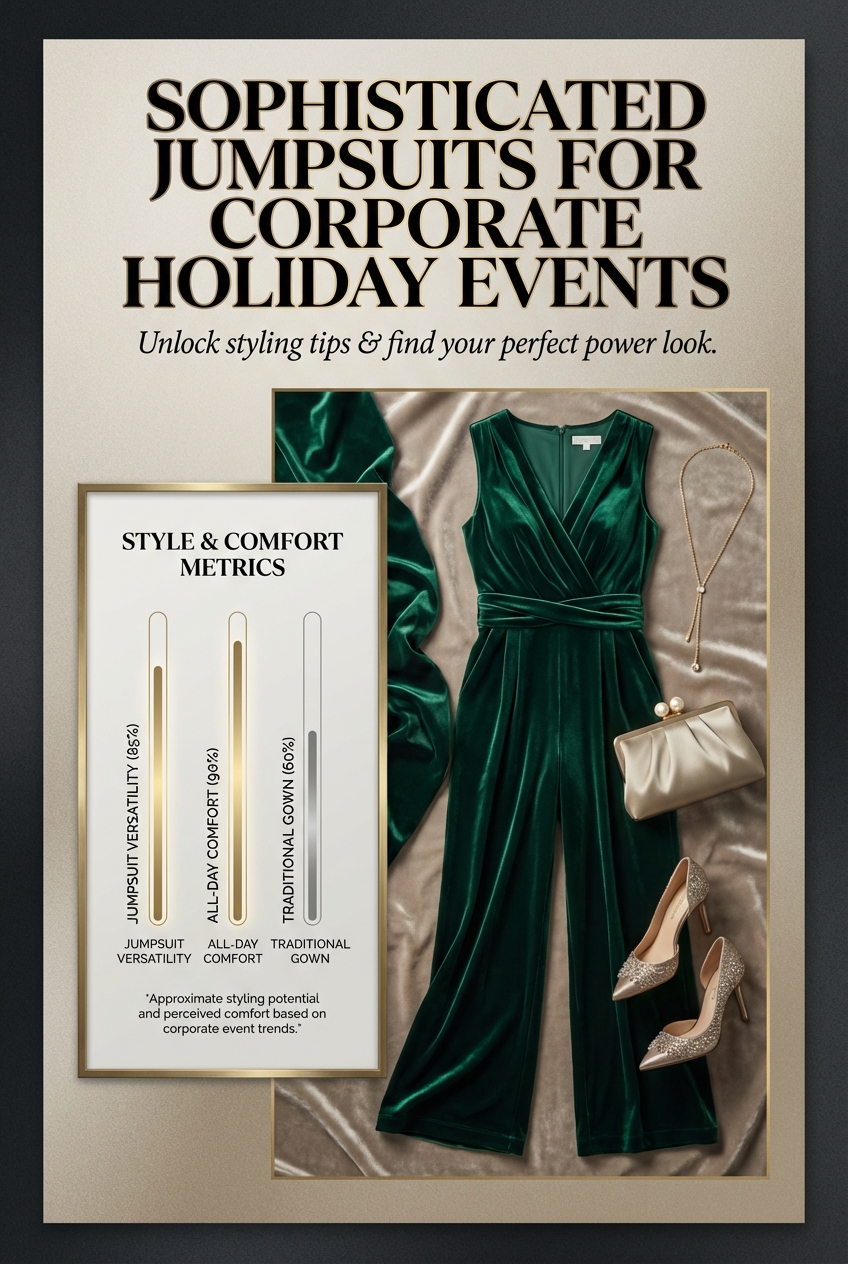 Sophisticated Jumpsuits For Corporate Holiday Events - photo 3