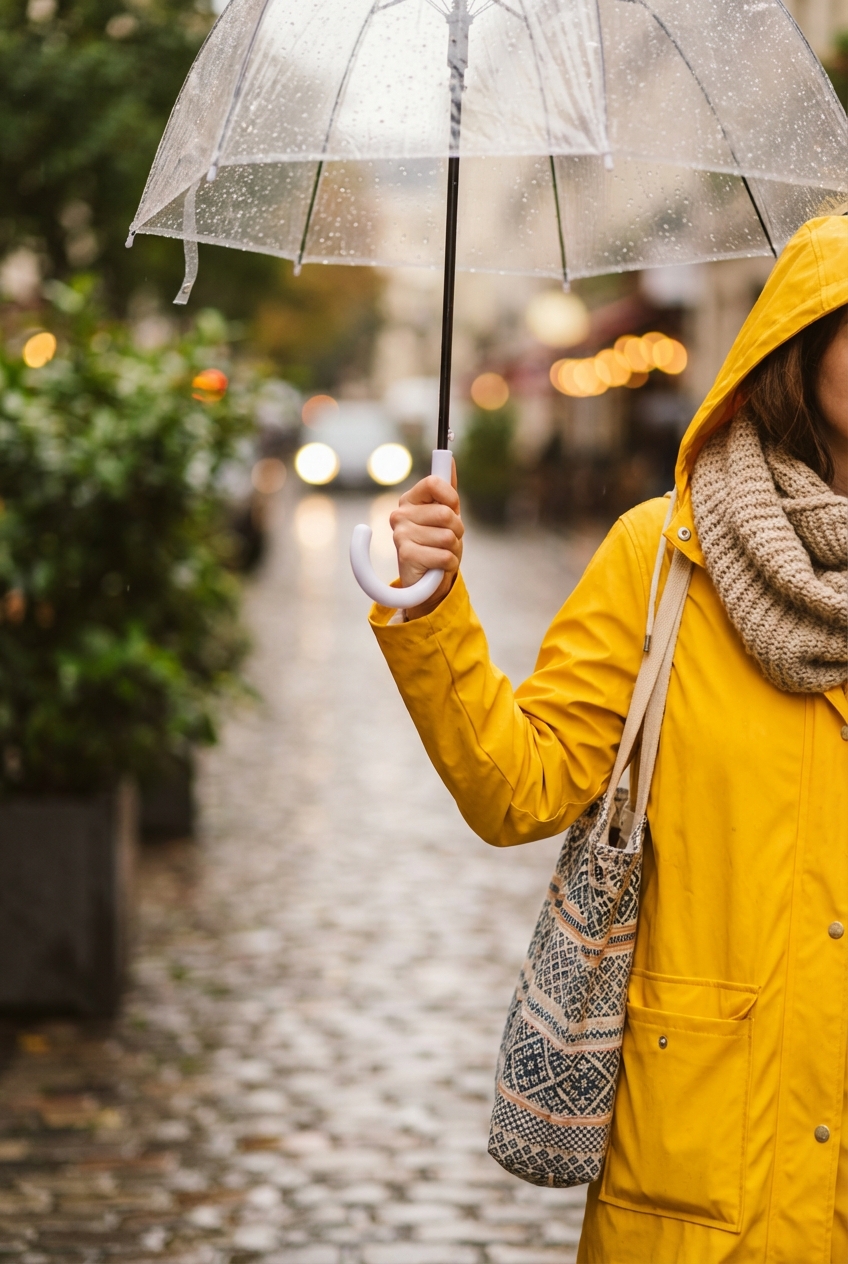 Raincoats With Hoods For Stormy Weather Style