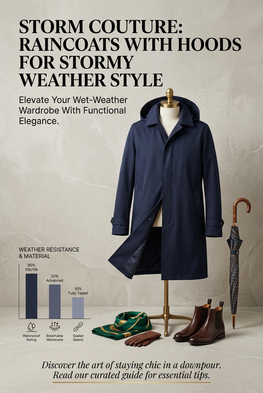 Raincoats With Hoods For Stormy Weather Style - photo 3
