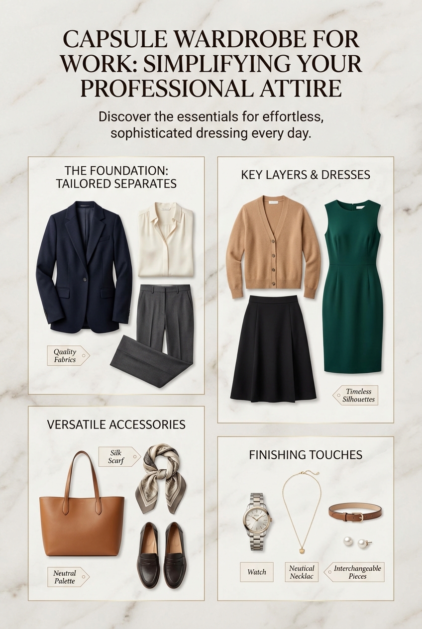 Capsule Wardrobe For Work Simplifying Your Professional Attire - photo 4