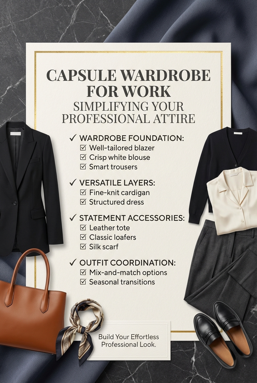 Capsule Wardrobe For Work Simplifying Your Professional Attire - photo 5