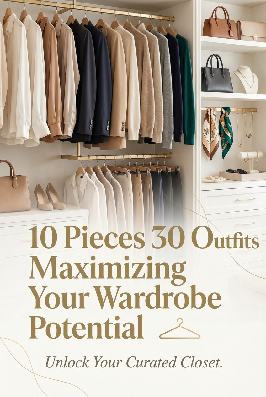10 Pieces 30 Outfits Maximizing Your Wardrobe Potential - photo 2