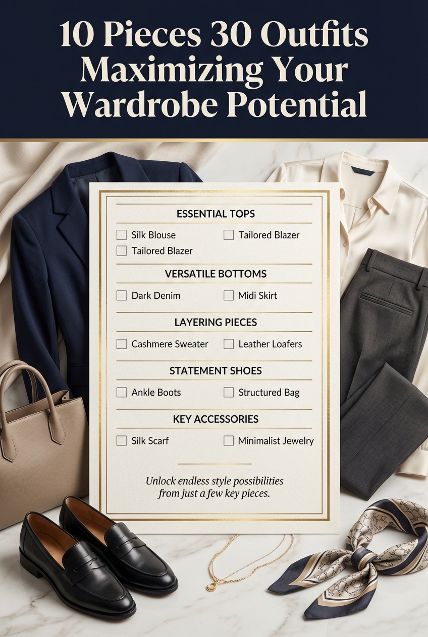 10 Pieces 30 Outfits Maximizing Your Wardrobe Potential - photo 5