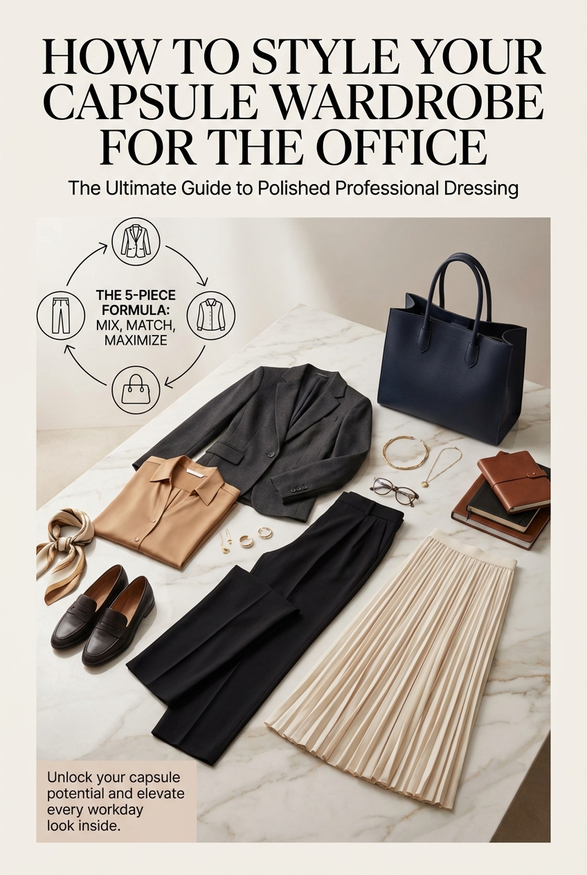 How To Style Your Capsule Wardrobe For The Office - photo 3