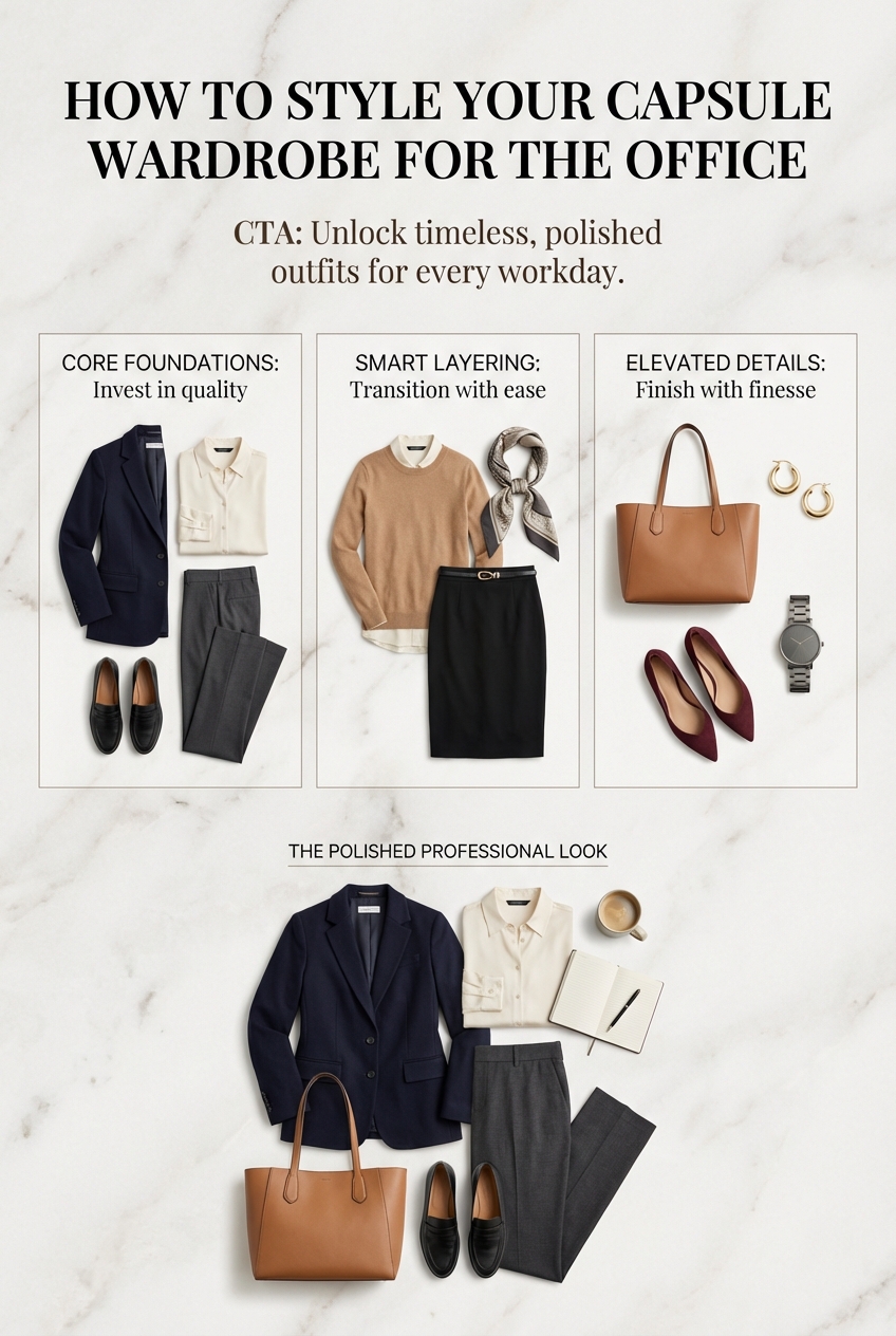 How To Style Your Capsule Wardrobe For The Office - photo 4