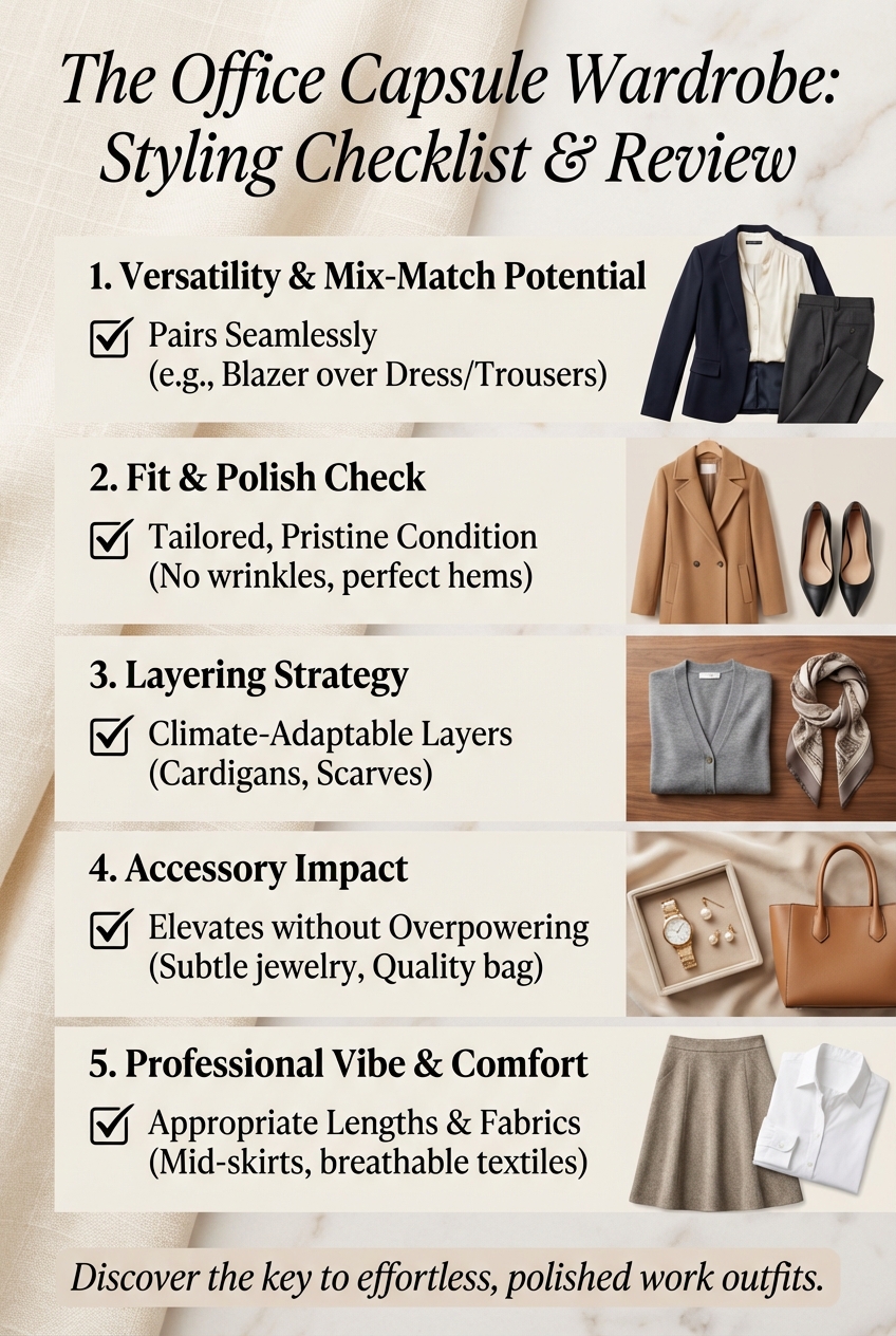 How To Style Your Capsule Wardrobe For The Office - photo 5