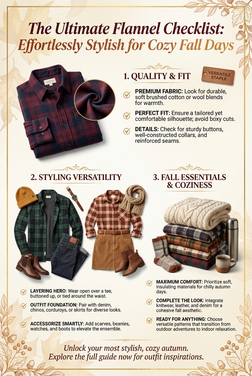 Flannel Shirts For Casual Fall Outfits Cozy Versatile And Effortlessly Stylish - photo 5
