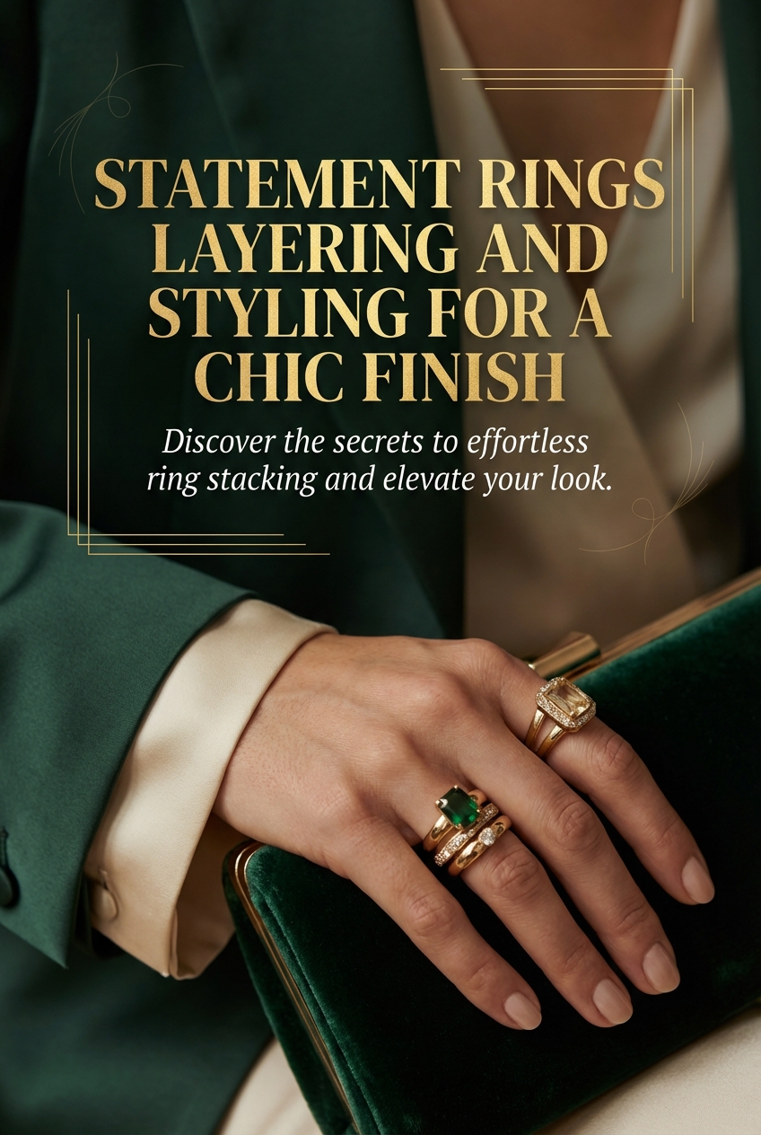 Statement Rings Layering And Styling For A Chic Finish - photo 2