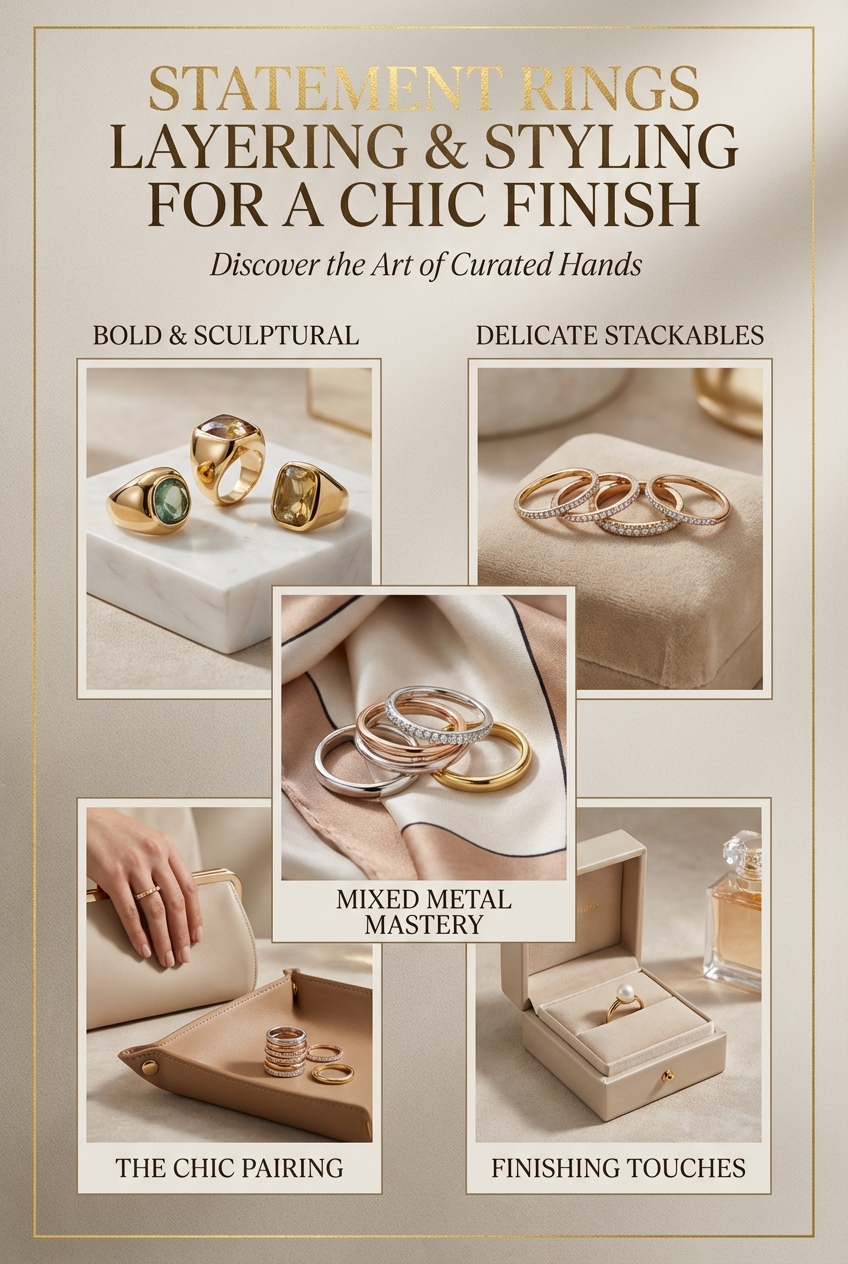 Statement Rings Layering And Styling For A Chic Finish - photo 4