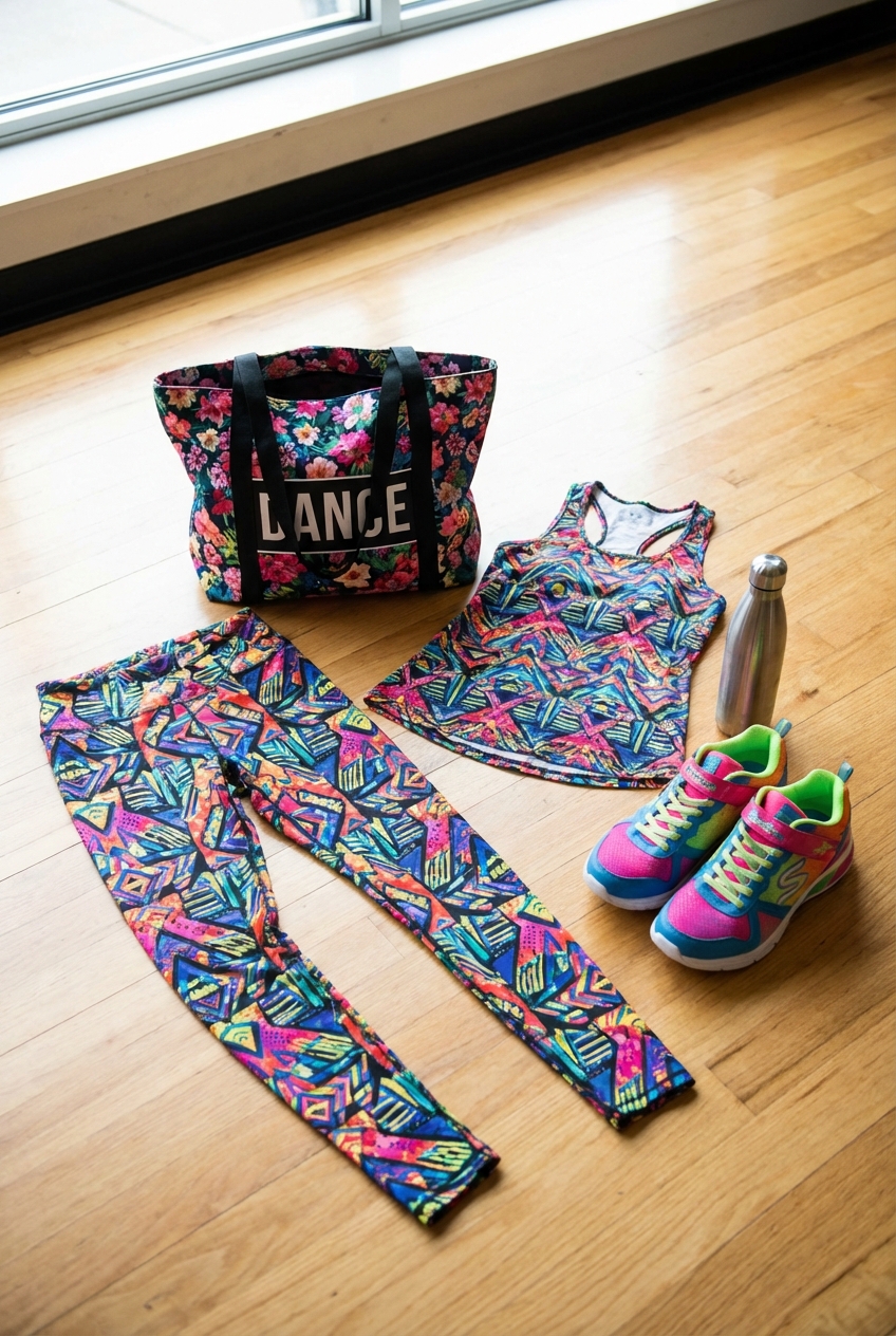 Fun Dance Class Outfits With Playful Prints Move Freely With Style And Personality