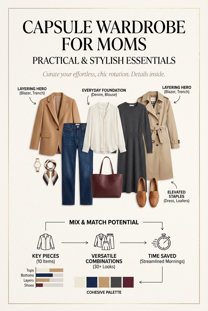 Capsule Wardrobe For Moms Practical And Stylish Essentials - photo 3