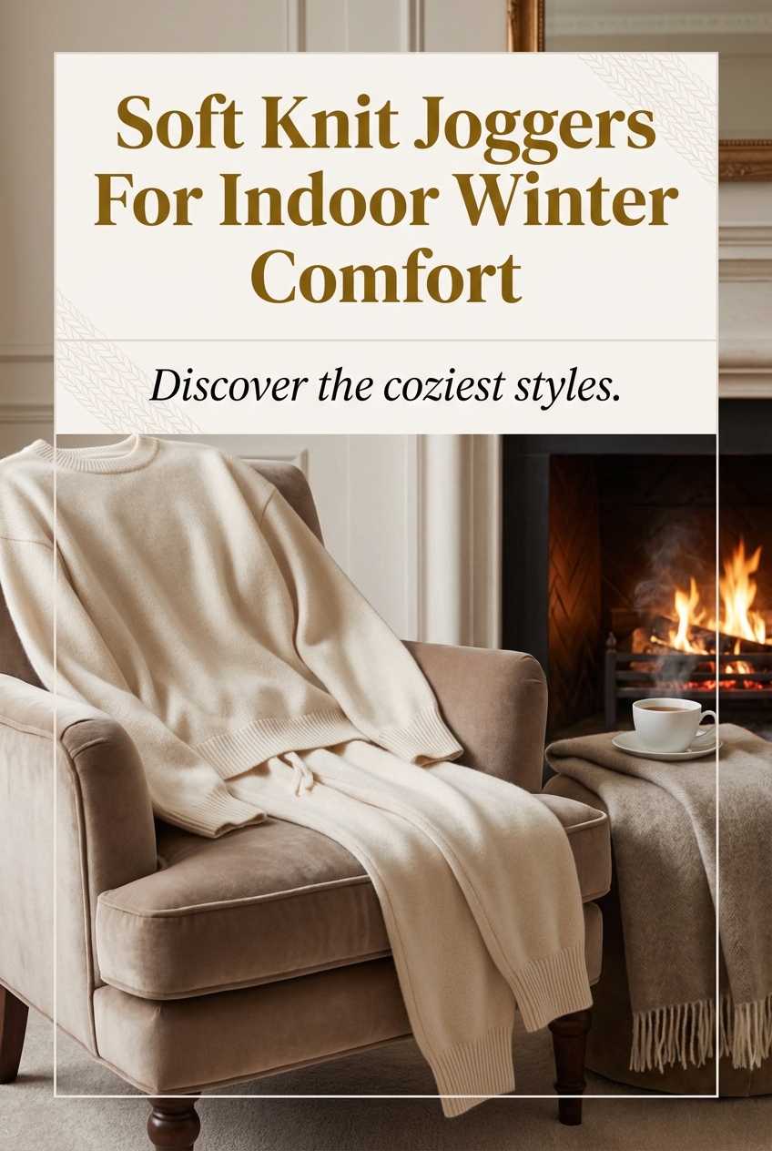 Soft Knit Joggers For Indoor Winter Comfort - photo 2