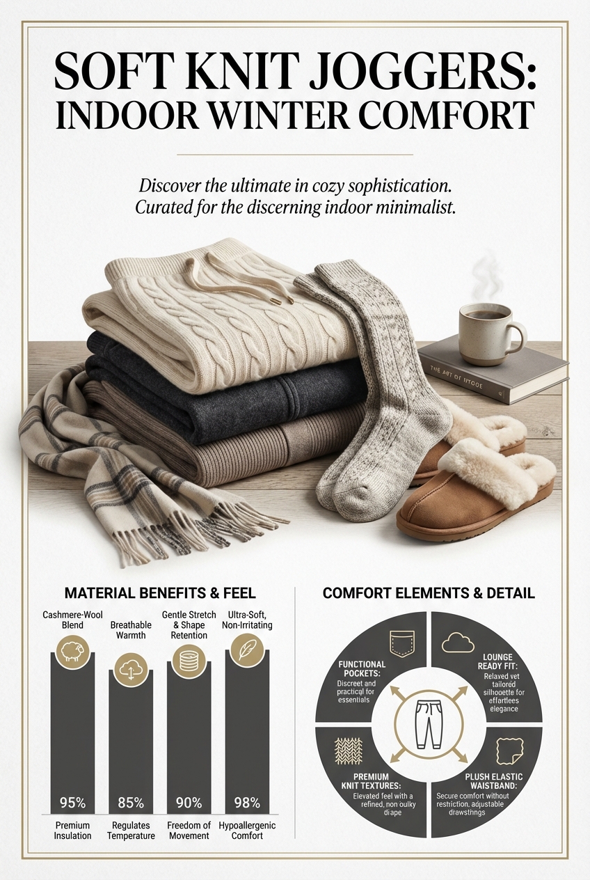 Soft Knit Joggers For Indoor Winter Comfort - photo 3