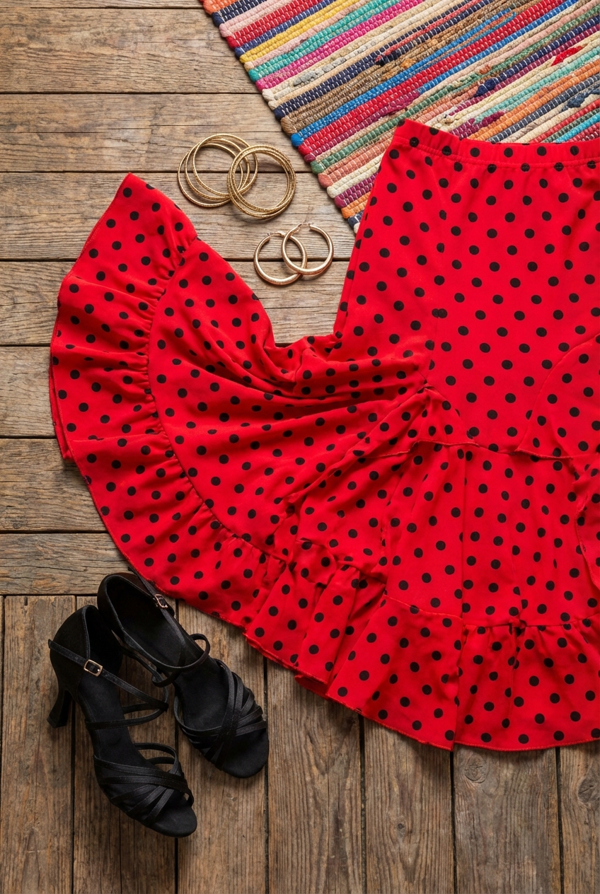 Bold Salsa Dancing Looks With Swingy Skirts Movement Meets Elegance