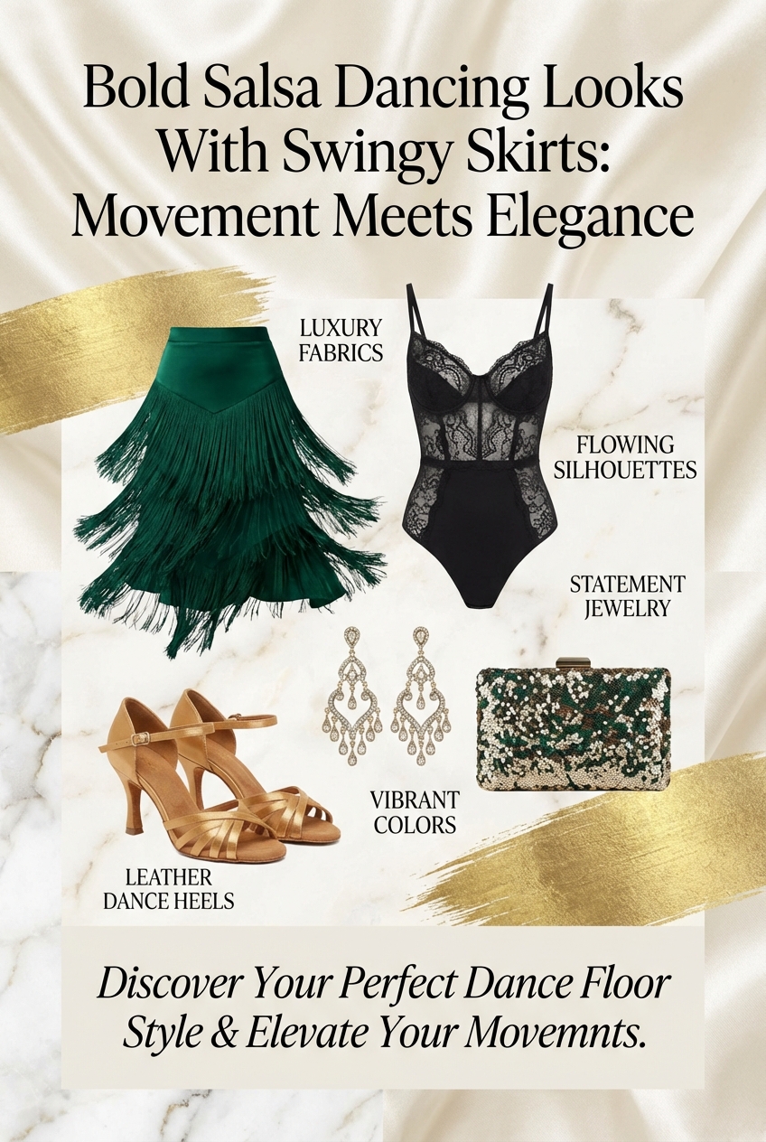 Bold Salsa Dancing Looks With Swingy Skirts Movement Meets Elegance - photo 4