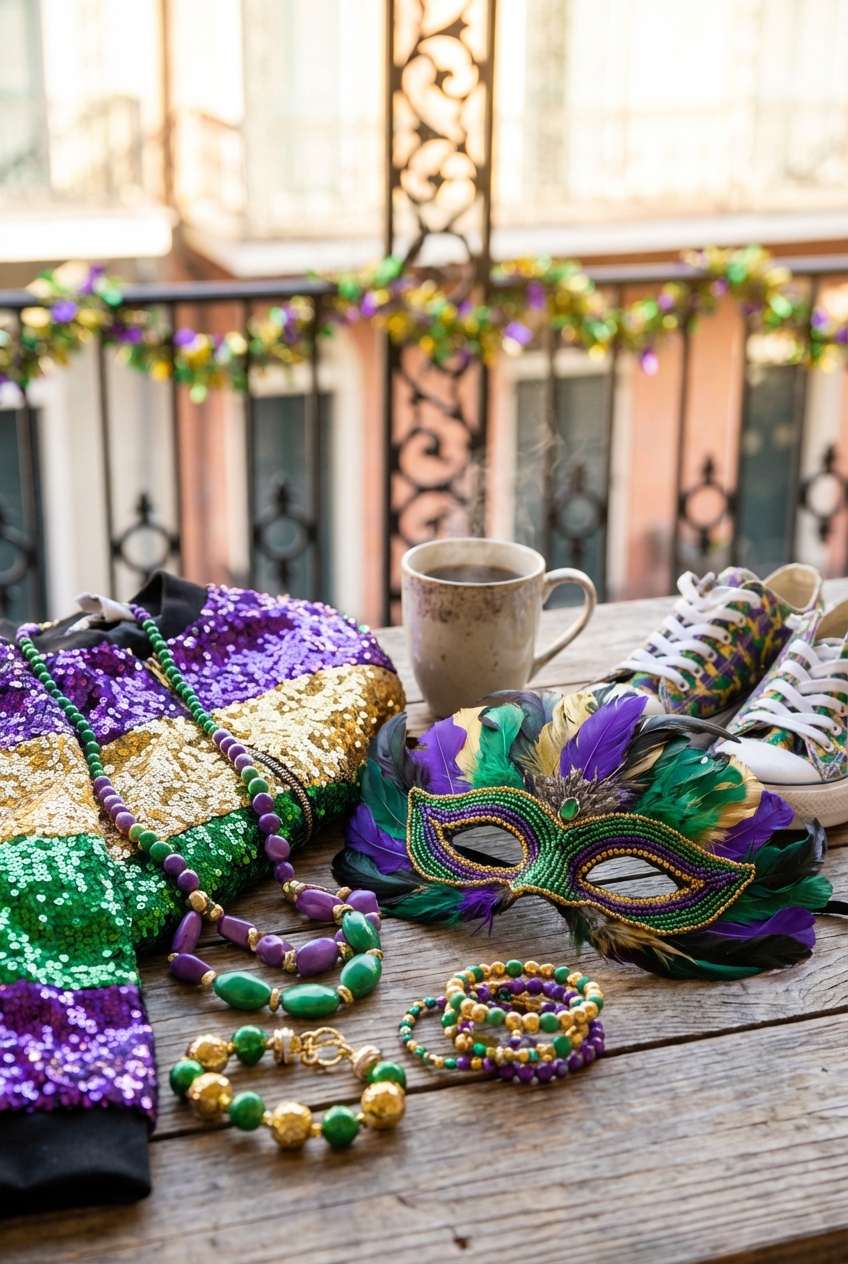 Statement Outfits For Mardi Gras Parades Celebrate In Bold Vibrant Style