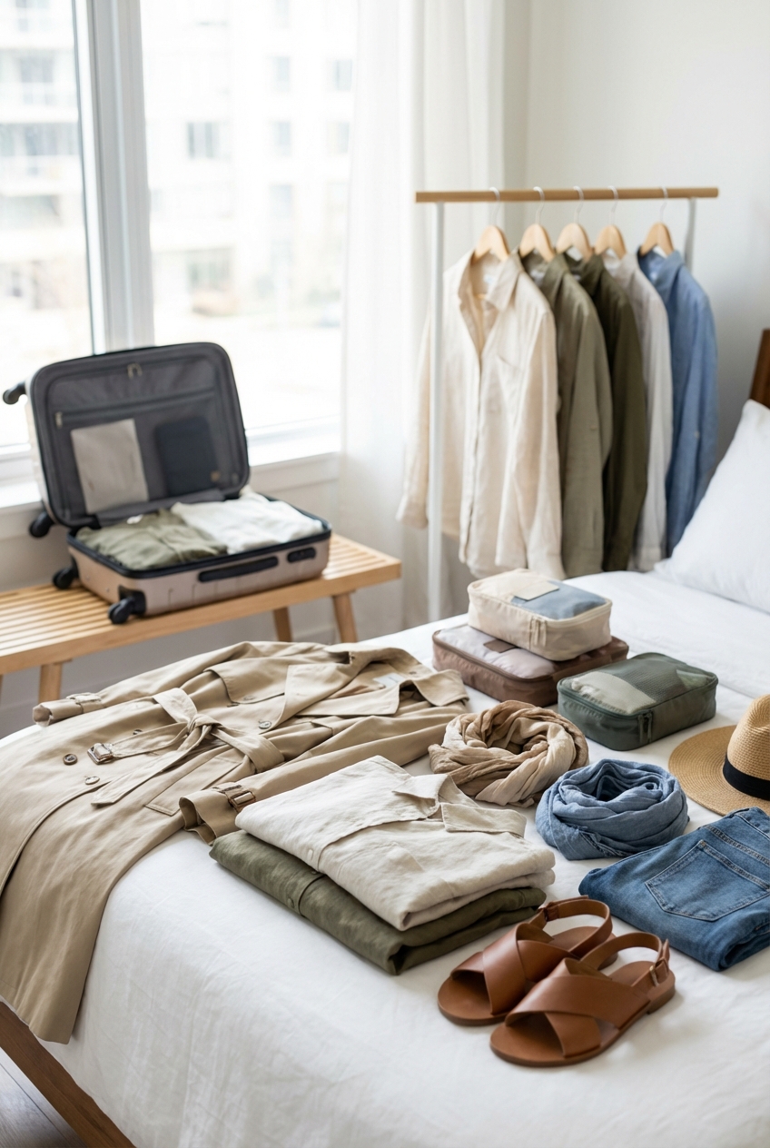 Building A Travel Capsule Wardrobe That Fits In A Carry On