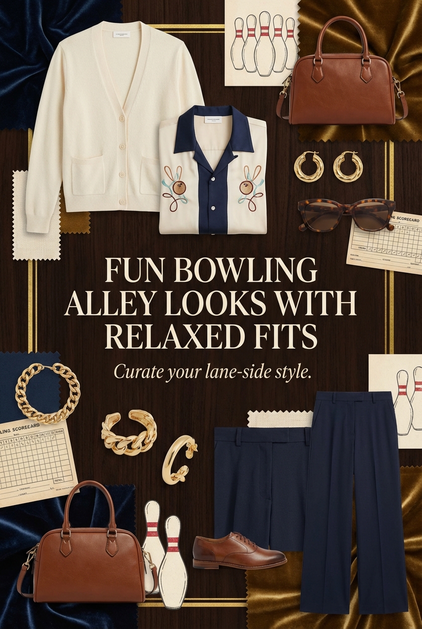 Fun Bowling Alley Looks With Relaxed Fits - photo 4