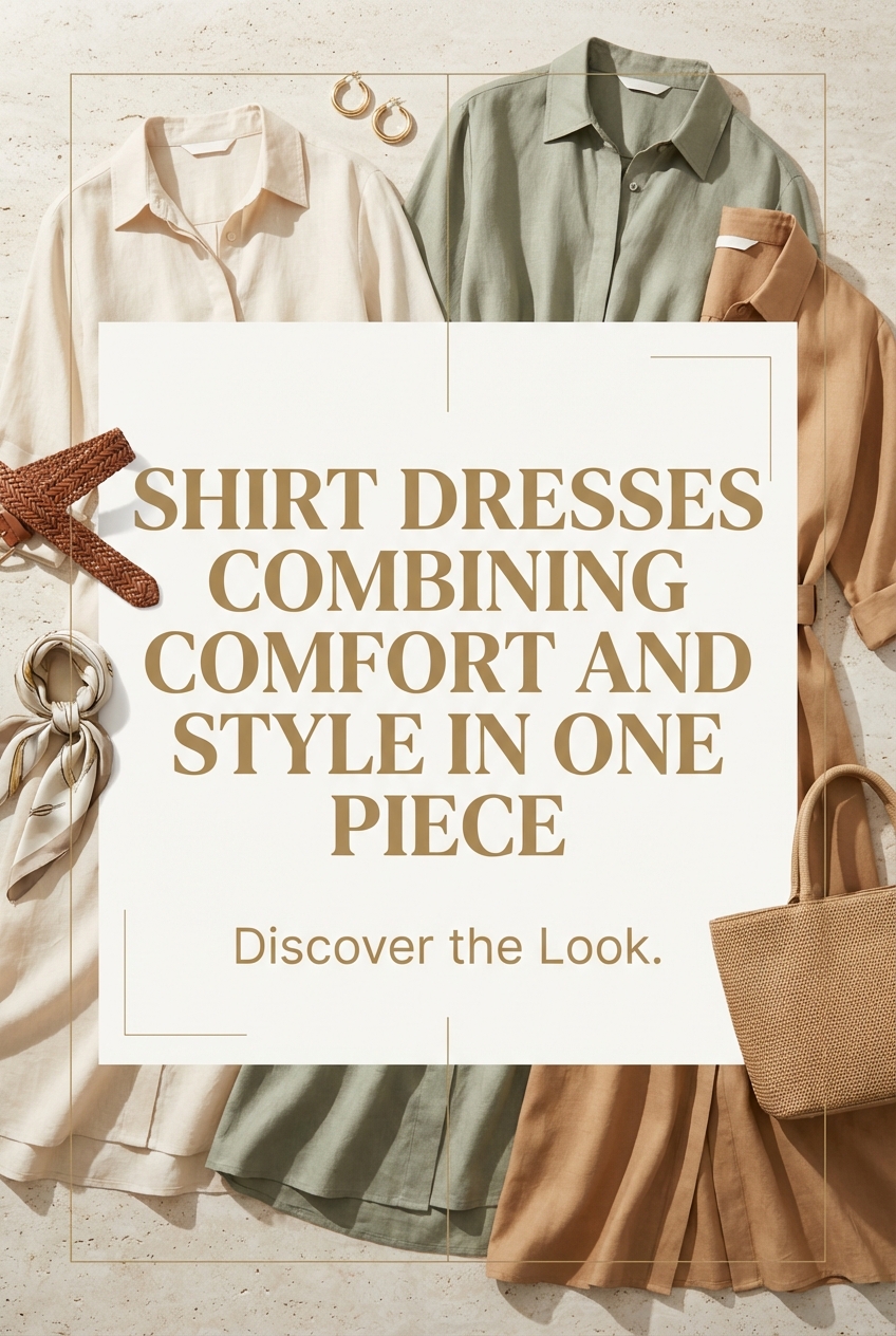 Shirt Dresses Combining Comfort And Style In One Piece - photo 2