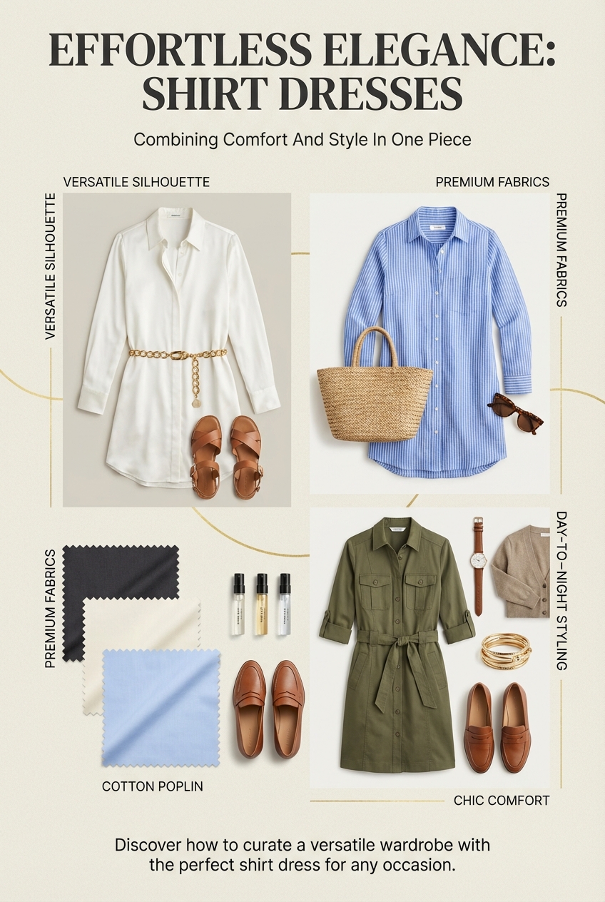 Shirt Dresses Combining Comfort And Style In One Piece - photo 4