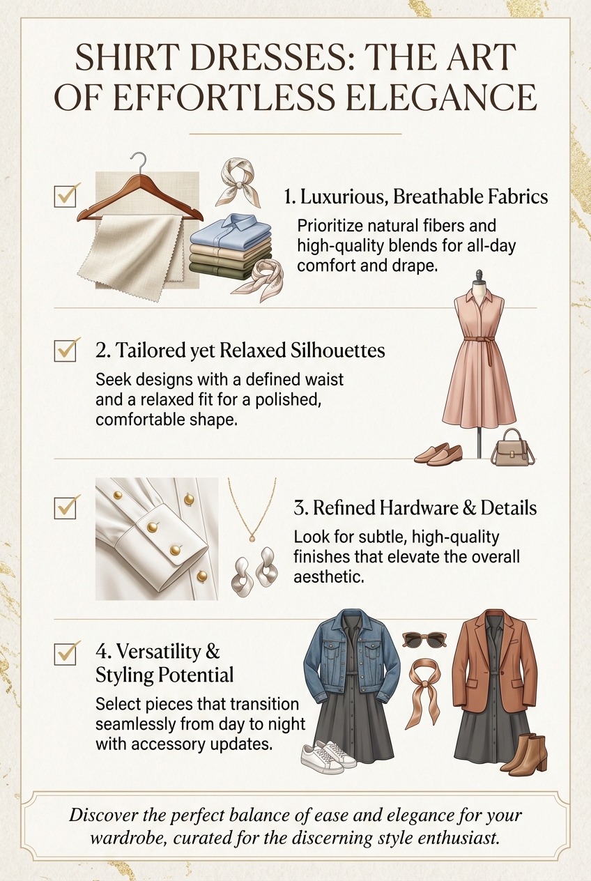 Shirt Dresses Combining Comfort And Style In One Piece - photo 5