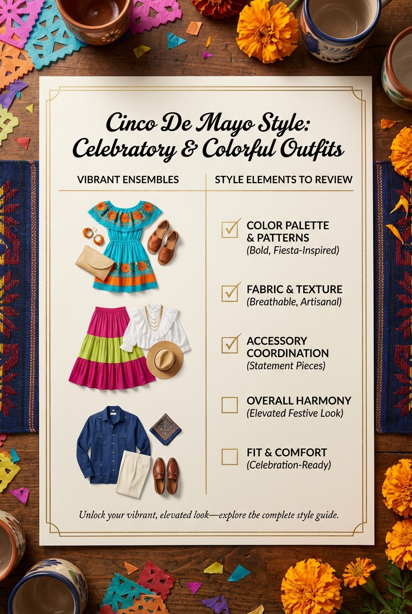 Cinco De Mayo Style Celebratory And Colorful Outfits - photo 5